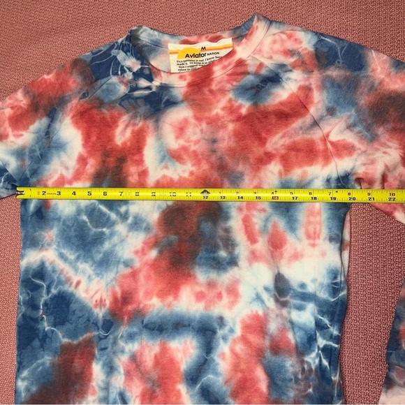 Aviator Nation Sweatshirt Tie Dye women’s size M - Picture 6 of 6